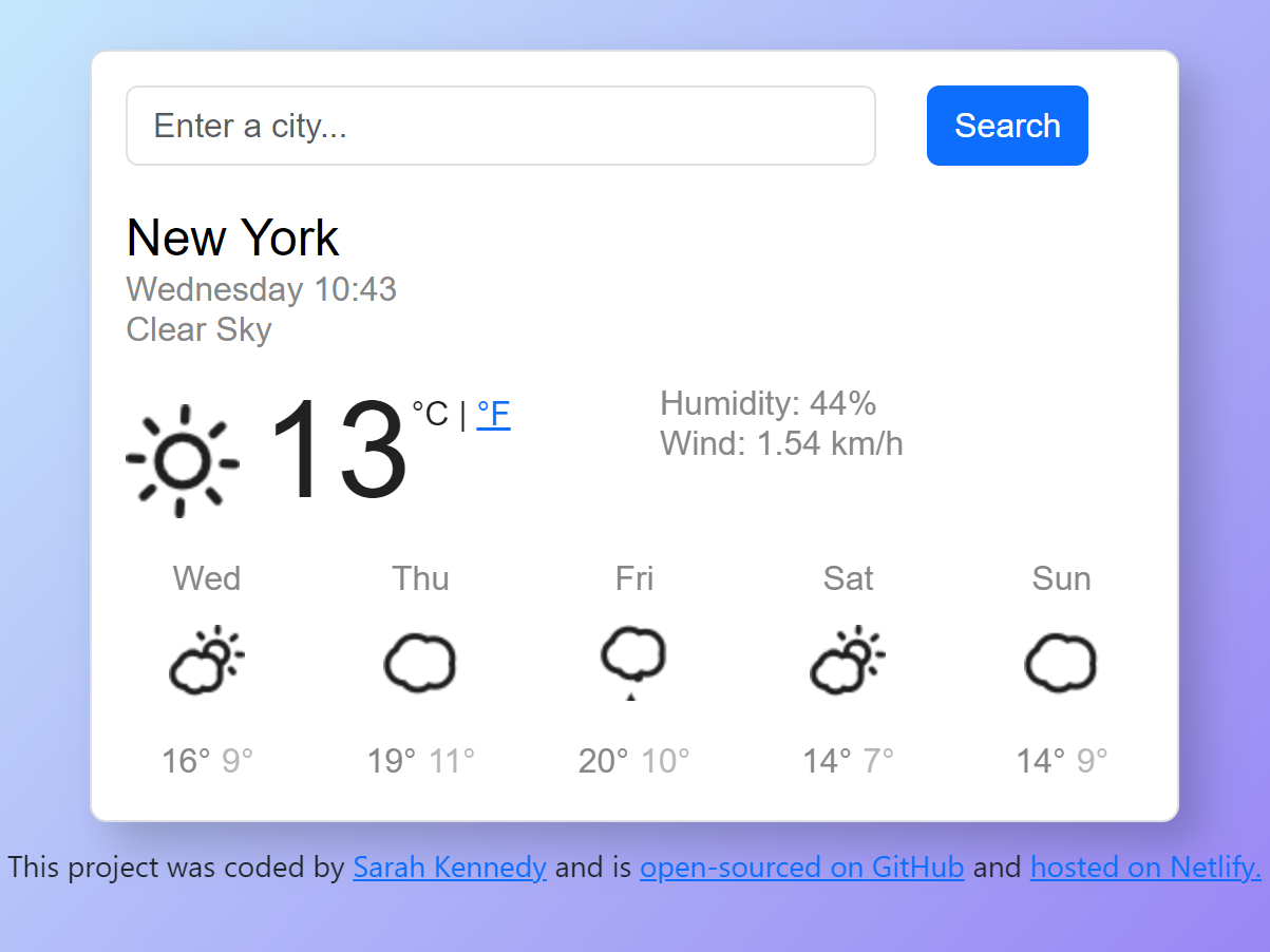 Weather App